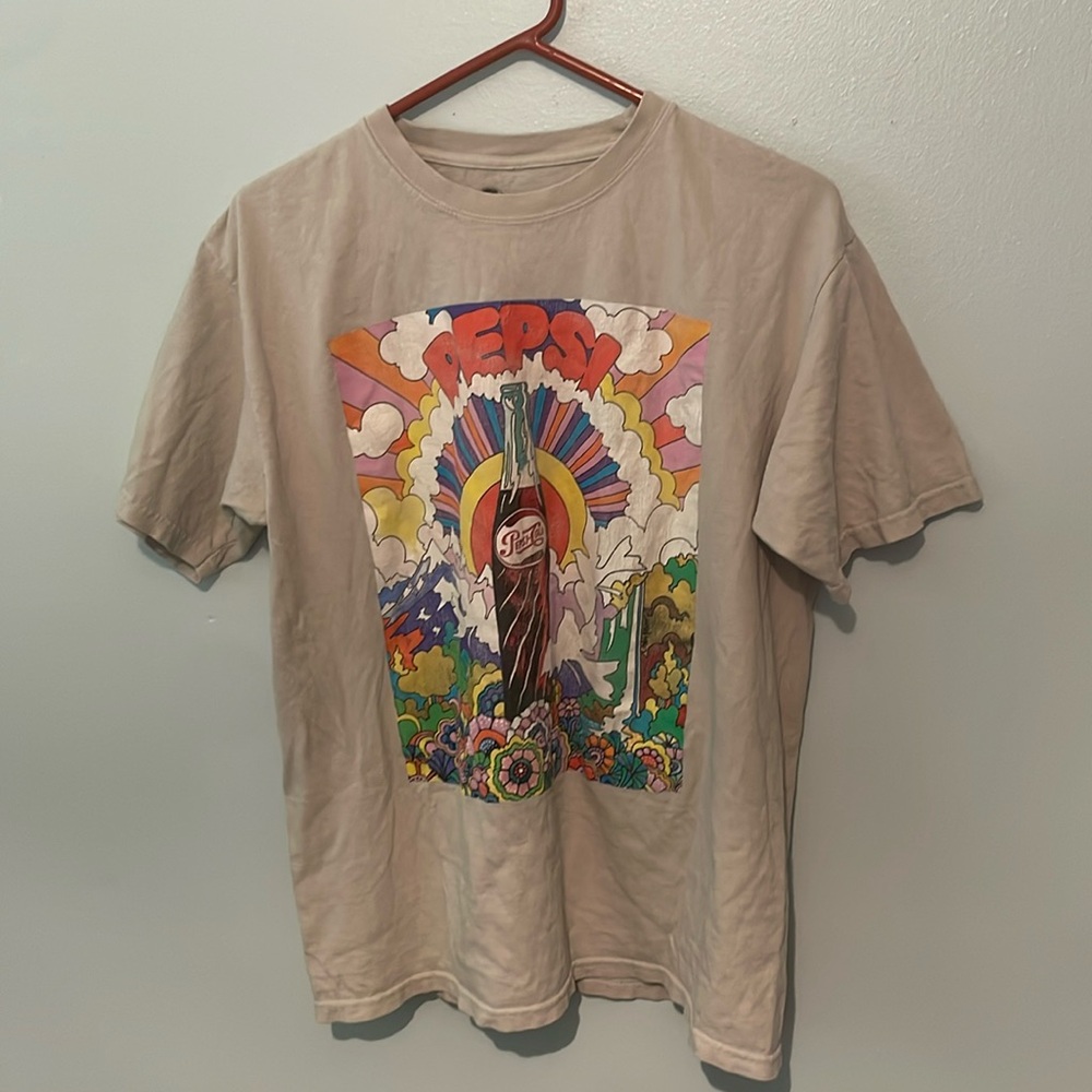 Tan Pepsi T-Shirt